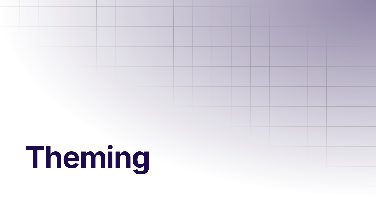 Theming | Hosted Checkout API Documentation